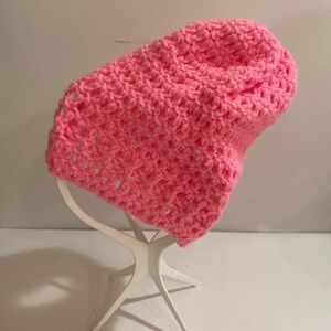 Crochet Messy Bun Toboggan (JV)